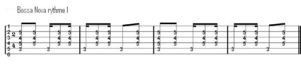 Bossa Nova rythme1