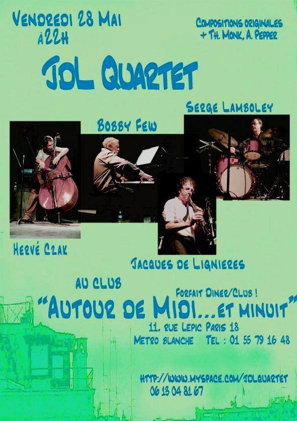JDL Quartet, Concert28Mai