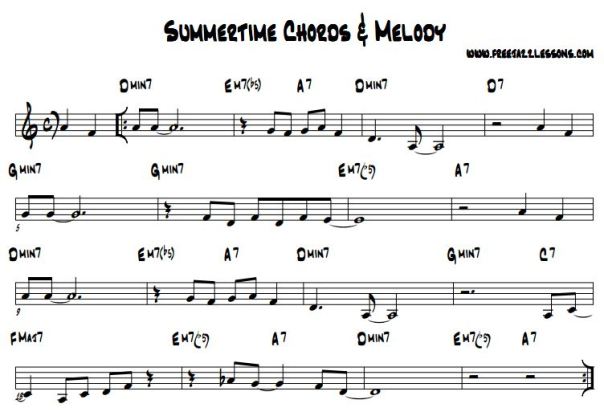 summertimechords
